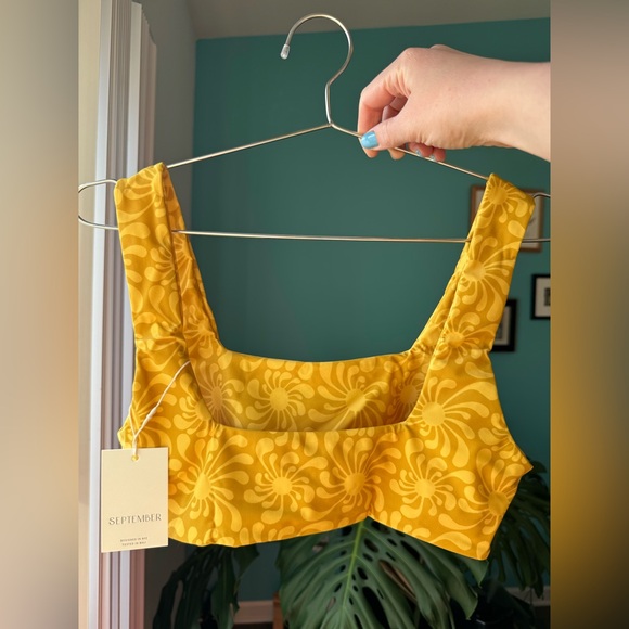 September the Line Eden Top Sun Ray Gold Print (L) - Picture 2 of 8